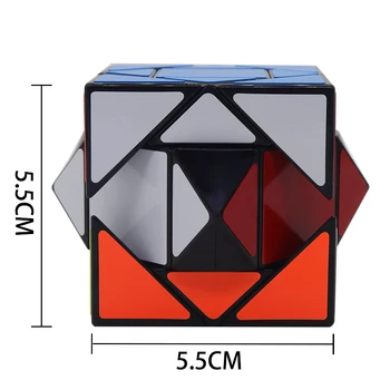 MF8847 Mofang Jiaoshi Pandora Magic Cube Švietimo Žaislai Smegenų Trainning - Juoda