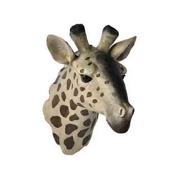 [MGT] Amerikos modeliavimas žirafa galvos sienų apdailai kambarį sienų apdailai pakabukas kūrybos 3D sienos kabo gyvūnų sienos