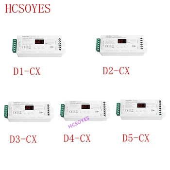 MIBOXER D1-CX D2-CX D3-CX D4-CX D5-CX 1 2 3 4 5 Kanalo DMX512 RDM Dekoderis 1CH 2CH 3CH 4CH 5CH LED šviesos DC12-24V