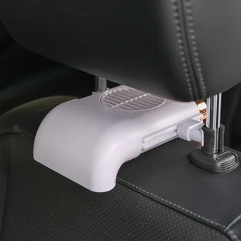 Micro USB Abs 5V Automobilio Ventiliatoriaus Aušintuvas, Sulankstomas Tylus Ventiliatorius Automobilių galinių sėdynių Oro Būklės 3 Greitis Reguliuojamas Stalas, Ventiliatorius, Automobilių Aušinimo TXTB1