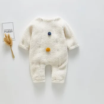 MILANCEL žiemos kūdikių drabužiai tirštėti pamušalas kūdikių mergaičių rompers kūdikių berniukų jumpsuits prom kūdikiams