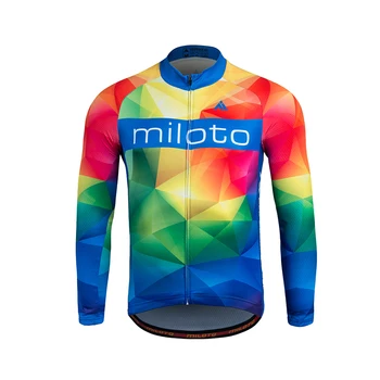 MILOTO dviračių džersis 2019 ropa ciclismo hombre žiemą šilumos vilnos dviračių tinka dviračių suknelė lenktynių marškinėliai dviračiu dėvėti rinkiniai