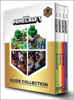 Minecraft: Vadovas Surinkimo 4-Knyga Supakuota Nustatyti: Žvalgymas; Kūrybinės; Redstone; Nether & Pabaigos