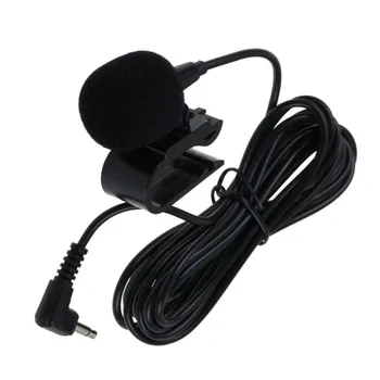 Mini 3,5 mm Aktyvų Įrašą Mikrofonas su Mini USB Išorinis Mikrofonas Garso Adapterio Laidas Automobiliams