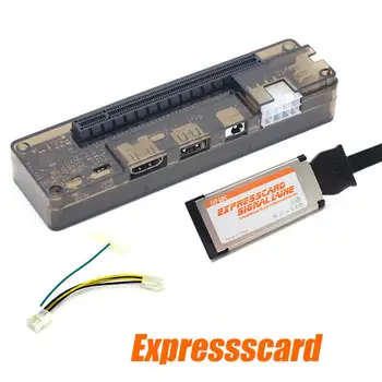 Mini 8Pin/6Pin PCI Expresscard Sąsaja EXP GDC PCI-E Nešiojamų Išorės Vaizdo plokštė Dokas Grafika Kortelės Nešiojamas Docking Station