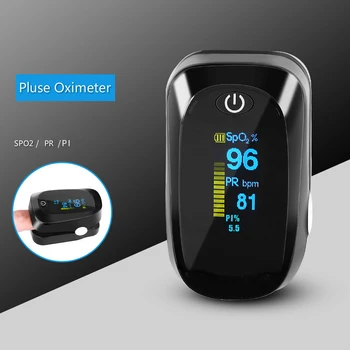Mini ARSS Nešiojamų Piršto Pulse Oximeter Kraujo Namų Deguonies Širdies ritmo Soties Matuoklis Medicinos OLED Office Oximeter