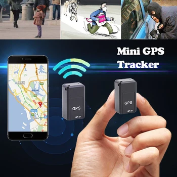 Mini GPS Seklys Automobilių GPS Locator Tracker Automobilių GPS Tracker Anti-Lost Įrašymo Sekimo Įrenginio Valdymas Balsu Galima Įrašyti navigator
