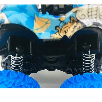 Mini Inercinės Off-Road Transporto priemonė Pullback Vaikų Žaislas Automobilis Plastiko Trinties Kaskadininkų Automobilių Juguetes mor kos vaikams žaislai berniukams