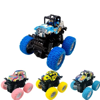 Mini Inercinės Off-Road Transporto priemonė Pullback Vaikų Žaislas Automobilis Plastiko Trinties Kaskadininkų Automobilių Juguetes mor kos vaikams žaislai berniukams