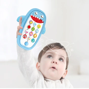 Mini mielas kūdikis Telefono Žaislas Muzikos Multi-functiona Anksti Švietimo Modeliavimas garso Mobiliojo vaikams, Cartoon Mokymosi žaislai Vaikams