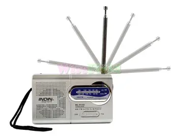 Mini Radijo Nešiojamą AM/FM Antena Teleskopinė Imtuvas Mažas Multi-funkcija Garsiakalbis Muzikos Grotuvas Radijo Vyresnio amžiaus Dovana R119