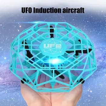 Mini UFO Kamuolys Plaukioja Kamuolys Anti-Susidūrimo Žaislai Plaukioja Sraigtasparnis Magic Ranka Kontroliuojamas Kamuolys Orlaivių Prasme Indukcijos Elektros Žaislas