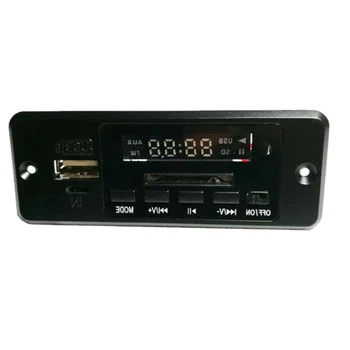 Mini USB, Aux-IN, Automobilių Garso Modulis DC 5V Skaitmeninis Bluetooth, MP3 Iššifruoti Lenta su 3W*2 Stiprintuvo Įkrovimo SD FM Radijas