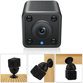 Mini WiFi Kamera, 1080P Saugumo Kameros Medžioklės Cam Naktinis Matymas, Judesio Diktofonas TF kortelės Lizdas Saugumo Baterija DVR IR Camcord
