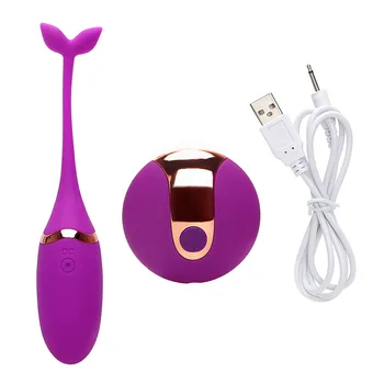 Minkšta Silikoninė USB jungtį Belaidžio Nuotolinio Valdymo Makšties Kamuolys Makšties Stimuliavimas Masažas Touch Mažėja Kamuolys Suaugusiųjų Sekso Žaislais.