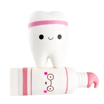 Minkštas dantų Pasta ir Dantų Lėtai Auga Kvapus Stresą Žaislas Squishies Minkštas Išspausti Stresą Žaislą Dovanų Tampri Žaislas#4