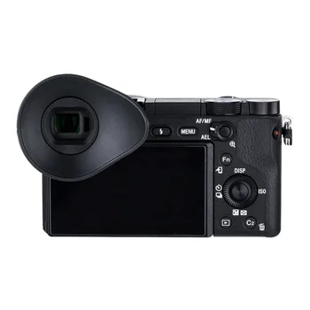 Minkšto Silikono Aiškiau Didelis Padengti Lengva Įdiegti 360 Laipsnių Pasukti Lauko Priedai Kamera Eyecup Sony A6000 A6300 NEX-7