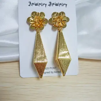 Mirafeel Vintage Stiliaus Auskarai moterims aukso Geometrinis pareiškimą auskarai 