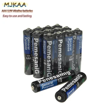 MJKAA 12Pcs Krūva AAA 1,5 V Anglies Sausas Baterijos Naudoti Skaičiuotuvas,Žadintuvas,Pelė,nuotolinio Valdymo pultas