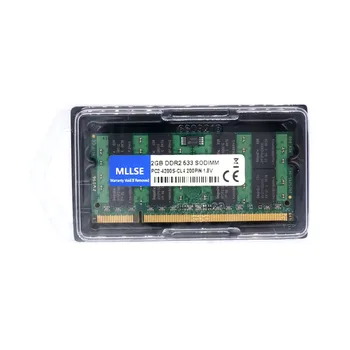 MLLSE Naujas Sandarias SODIMM DDR2 533Mhz 2GB PC2-4200 atminties Laptopo RAM,gera kokybė!aukštos suderinama!