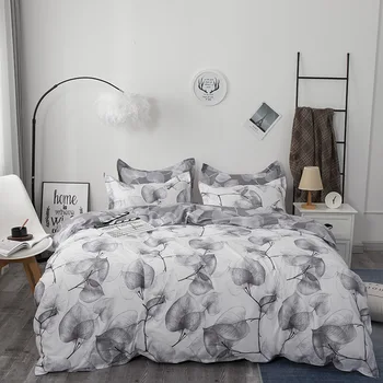 Modernus minimalistinio stiliaus patalynės komplektas antklode padengti šalikas patalynės komplektai Geometrinis juostele patalyne, patalynė Antklodės lova rinkinys