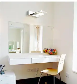 Modernus Nordic minimalistinio sienos lempos miegamojo kambarį palėpėje, virtuvė, balkonas veidrodis sienos lempos LED dekoratyvinis šalies sienos lempos