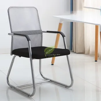 Modernus paprastumas Juoda Biuro Kėdė Žaidimų Su Turėklai Biuro Kompiuterio Darbo Kėdės Ergonominiai Biuro Baldai, Prekybos