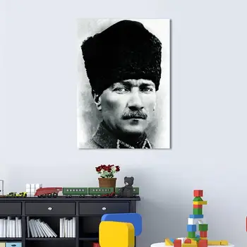 Modernus Plakatas Mustafa Kemal Ataturk Spausdinti Plakato Sienos Menas Nuotraukas Kambarį Namų Dekoro