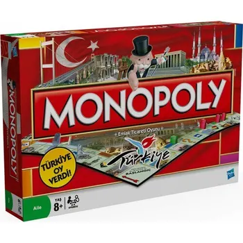 MONOPOLIJA Turkija turkų Kalba Boardgame Specialusis Leidimas Greitas Pristatymas
