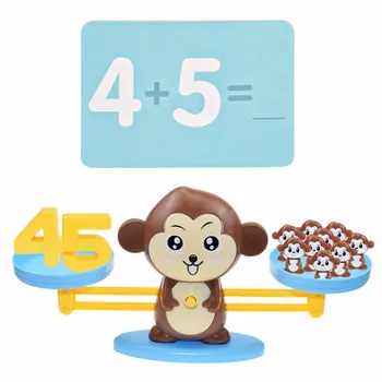 Montessori Ugdymo Žaislai Vaikams, Matematikos Žaislas Numeris To ir Atimties Balansas Žaidimo Balansą, Mokslo, Švietimo Žaislai