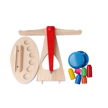 Montessori Žaislai Švietimo Mediniai Žaislai Vaikams Ankstyvo Mokymosi Vaikai Balansas Masto Mokymo priemonių