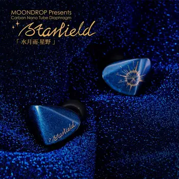 Moondrop Starfield Anglies Nano Vamzdeliu, Diafragma, Dinamiškos Ausinės Stoving Lako Spalvinga Hifi Muzikos Stebėti DJ Ausinių