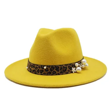 Moterų skrybėlės leopard grupė 
