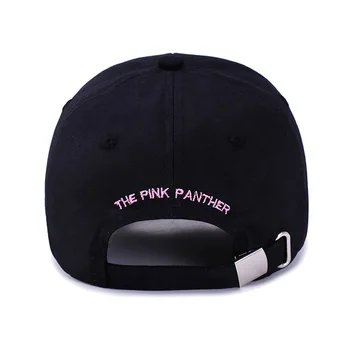 Moterų Unisex Skydeliai Skrybėlę Atsitiktinis Sporto pink panther Snapback cap Kepurė hat animacinių filmų Siuvinėjimo Beisbolo Kepurės