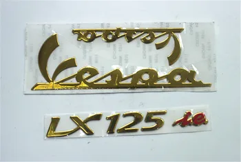 Motociklo 3D Emblema Lipdukai, Decal PIAGGIO Vespa GTS300 LX125 LX150 125 150 Ie 