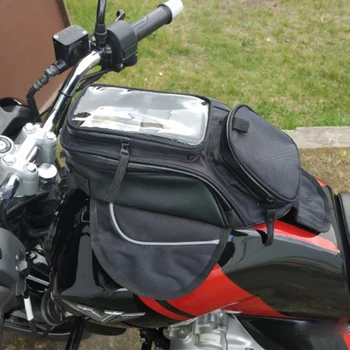 Motociklo bako krepšys skystojo Kuro Maišelis Magnetinis moto balno bagažo GPS Telefonas Krepšys Didesnis Langas lagaminą už kawasaki honda KTM yamaha