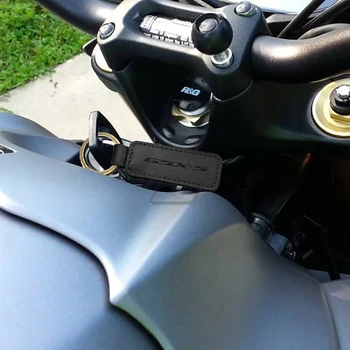 Motociklo Keychain karvės odos Raktų Žiedas Atveju Suzuki GSX-S 300 750 1000 GSX-S750 GSX-S1000 KATANA