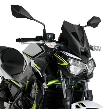 Motociklą Už Kawasaki Z650 Z900 2020 2021 Priekinio stiklo priekinio, galinio Stiklo Shield Ekranas su Laikikliu