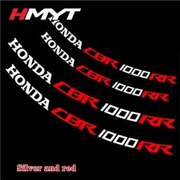 Motociklų Honda Lipdukas CBR1000 Atspindintis transporto Nuoma Ratlankio Decal Vandeniui Užsakymą Vidinio Ratlankio Declas Varantys atspindinčiomis Juostomis