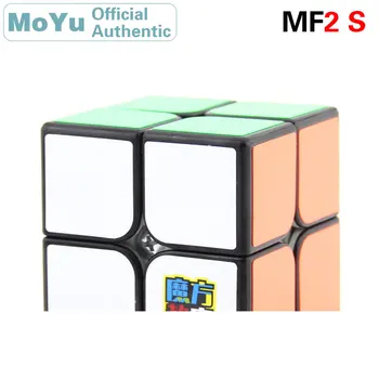 MoYu MF2 S 2x2x2 Magic Cube MF2S 2x2 Cubo Magico Profesinės Neo Greitis Kubo Galvosūkį Antistress Žaislai Vaikams