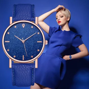 Ms gamintojo vietoje didmeninė laikrodžiai viso dangaus žvaigždė diržo kvarco riešo Žiūrėti, dovanų Žiūrėti moterų modelis
