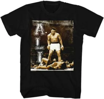Muhammad Ali Čempionas de Boxe T-SHIRT DIDŽIAUSIAS VISŲ laikų