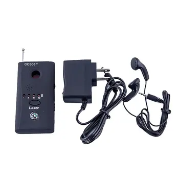 Multi-Funkcija Belaidės Kameros Lęšis Signalų Detektorius CC308+ Radijo Bangų Signalą Nustatyti vaizdo Kameros Full-range) WiFi RF, GSM Prietaisas