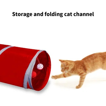 Multi spalvos, sulankstomas katė Tunelio Žaislas Cat ' s nest Įspūdį Erzinti Naminių kačių žaislai Tinka mažoms ir vidutinio dydžio katės