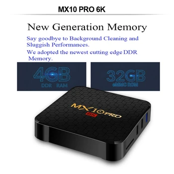 MX10 PRO Android TV Box 