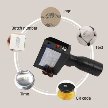 MX3 Nešiojamą Protingas Rašalinis Spausdintuvas Maža Mašina Produktas Data Pakuočių Kodas Mašina Spausdintuvą QR Kodą Partijos Kodas Barcod