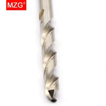 MZG L6542 Tiesiu Kotu greitapjovio Plieno HSS 1,0 mm 1,5 mm 1,8 mm Gręžimo Bitai Tikslumo CNC Skylės Apdirbimo, Frezavimo Gręžimo