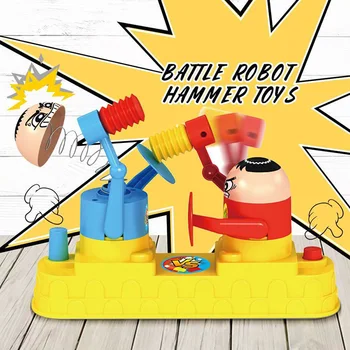 Mūšis Robotas Plaktukas Žaislai, Stalo Žaidimai, Slėgio Mažinimo Žaislas, skirtas Šeimai Šalis Žaidimas BM88