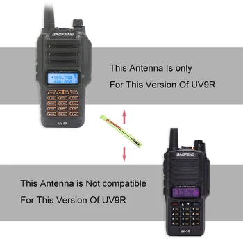 Nagojos NA-771 Antenos Didelis Pelnas dviejų dažnių VHF/UHF Walkie Talkie Baofeng Antenos UV-9R Plus GT-3WP BF-9700 UV-5S BF-A58 UV-XR