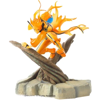 Naruto Shippuden Uzumaki Naruto Rikudou Sennin Režimas PVC Pav Kolekcines Modelis Žaislas